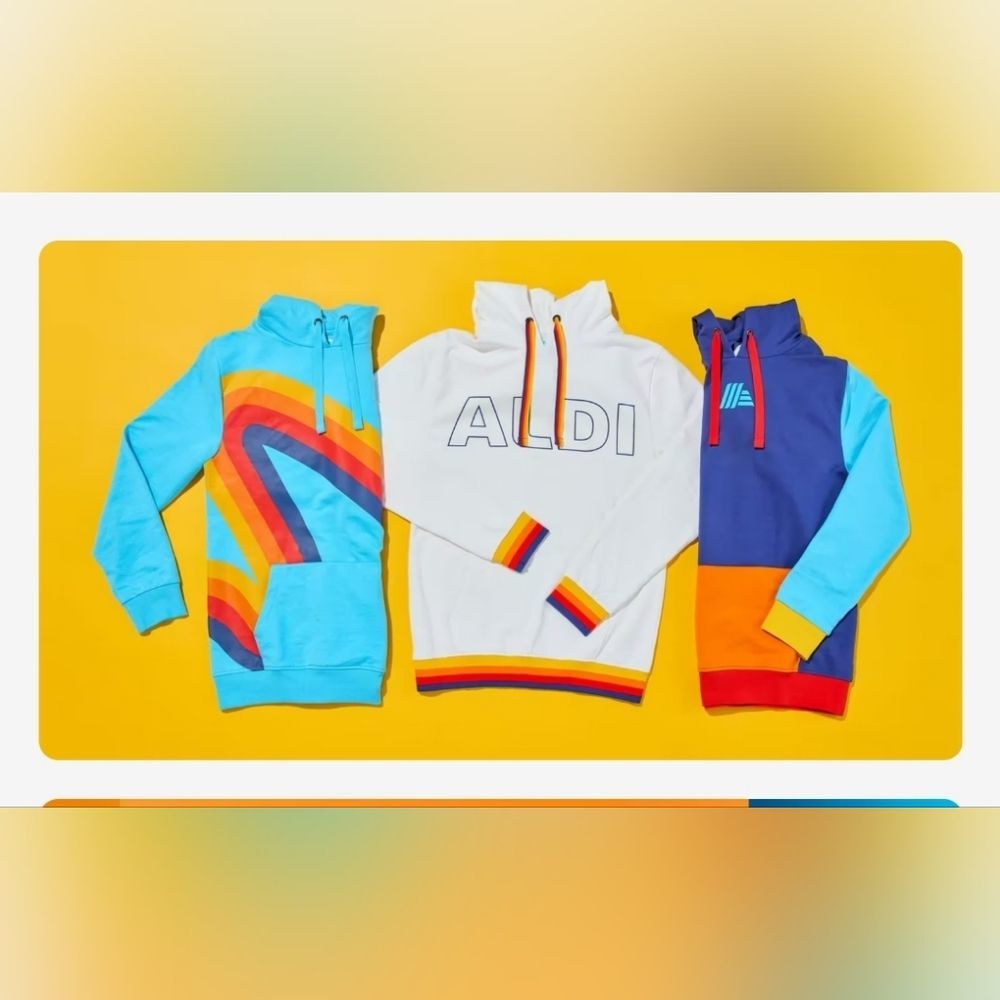 ALDI GEAR SZ M WITH DAMAGE PLEASE READ & SEE PICS EXCLUSIVE Teal Pullover - Picture 4 of 5